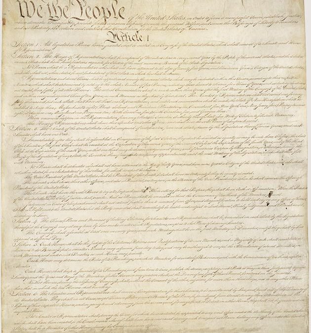 Happy Constitution Day !  Did you know the right to bankruptcy is enshrined in our US Constitution ?